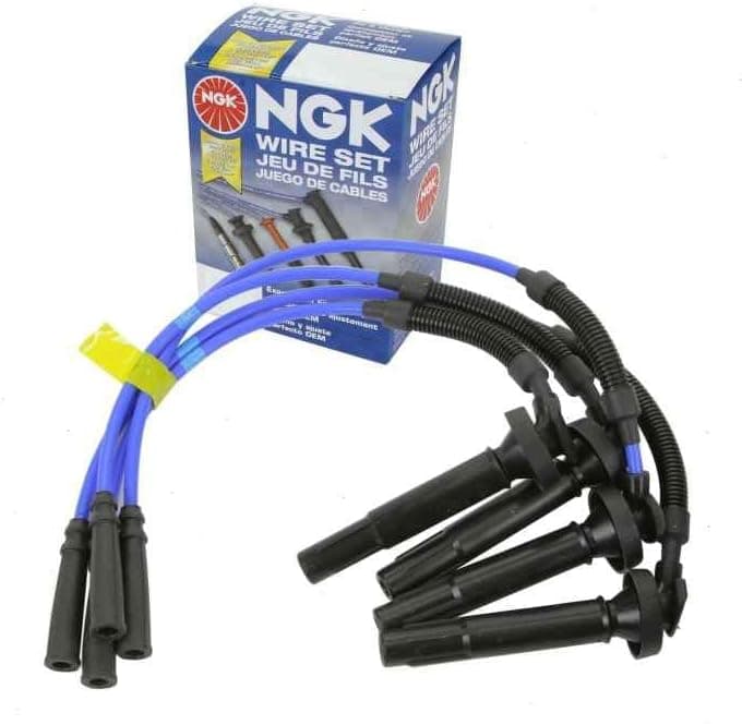 Sixity Auto NGK Spark Plug Wire Set for Subaru Forester 2.5L H4 (1999-2004)