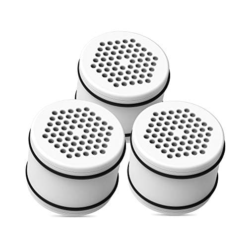AQUA CREST WHR-140 Shower Filter Replacement Cartridge for Culligan® WHR-140, WSH-C125, ISH-100, HSH-C135, Shower Head Water Filter, with Advanced KDF Filtration Material, Pack of 3