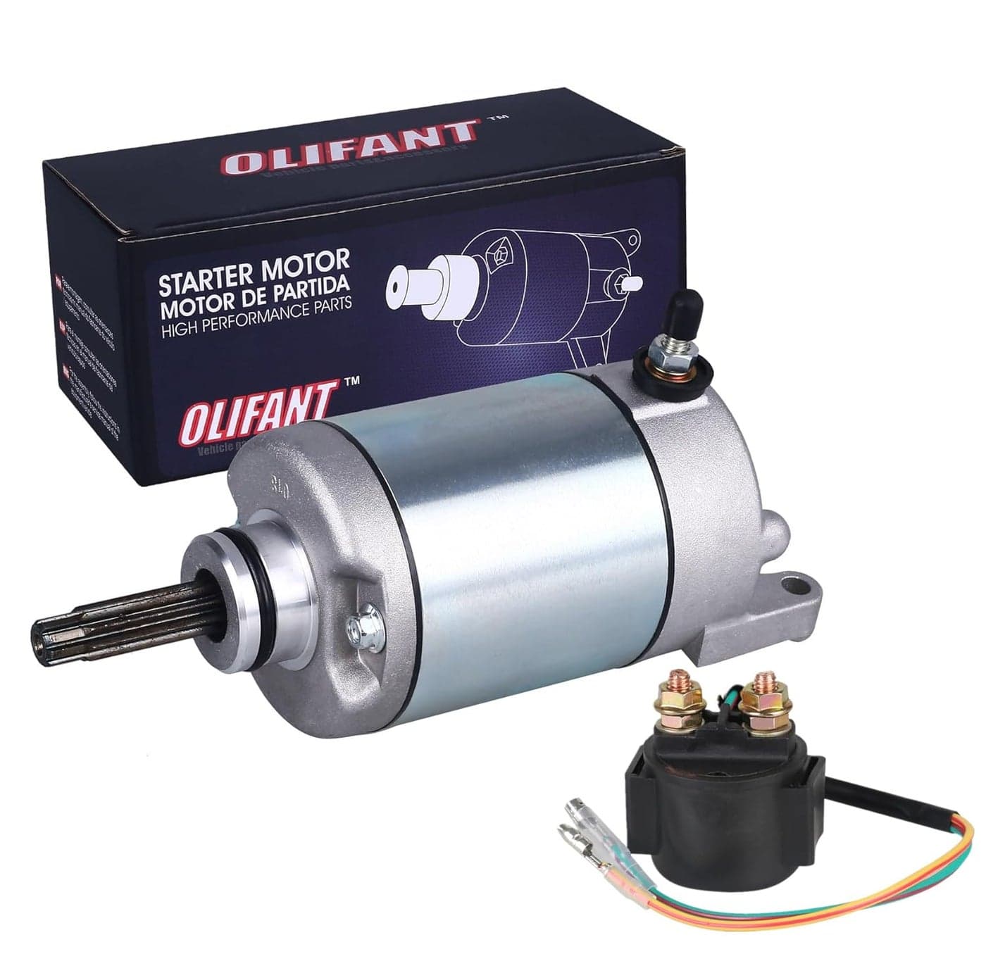OLIFANT Starter Motor for Honda Sportrax 400 400EX 2005-2008 / TRX400X 2009-2014