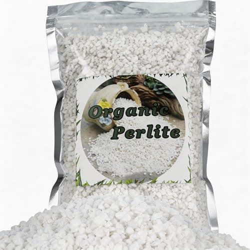 Doter Organic Perlite for Plants, Soil Amendment for Enhanced Drainage and Growth, Ideal for Potting Mixes (1 Quart)