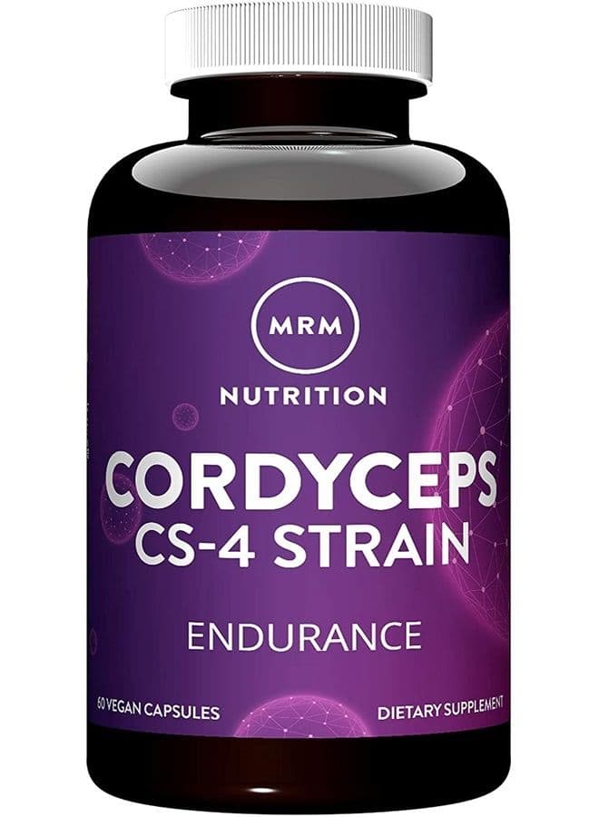 Nutrition Cordyceps | CS-4 Strain | Endurance | Adaptogens | Mushrooms | Energy + Endurance | Vegan | 60 Servings