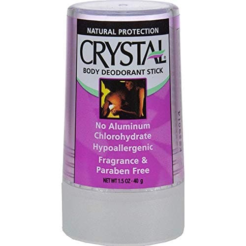Crystal Body Deodorant Travel Stick Unscented 15 oz Pack of 5