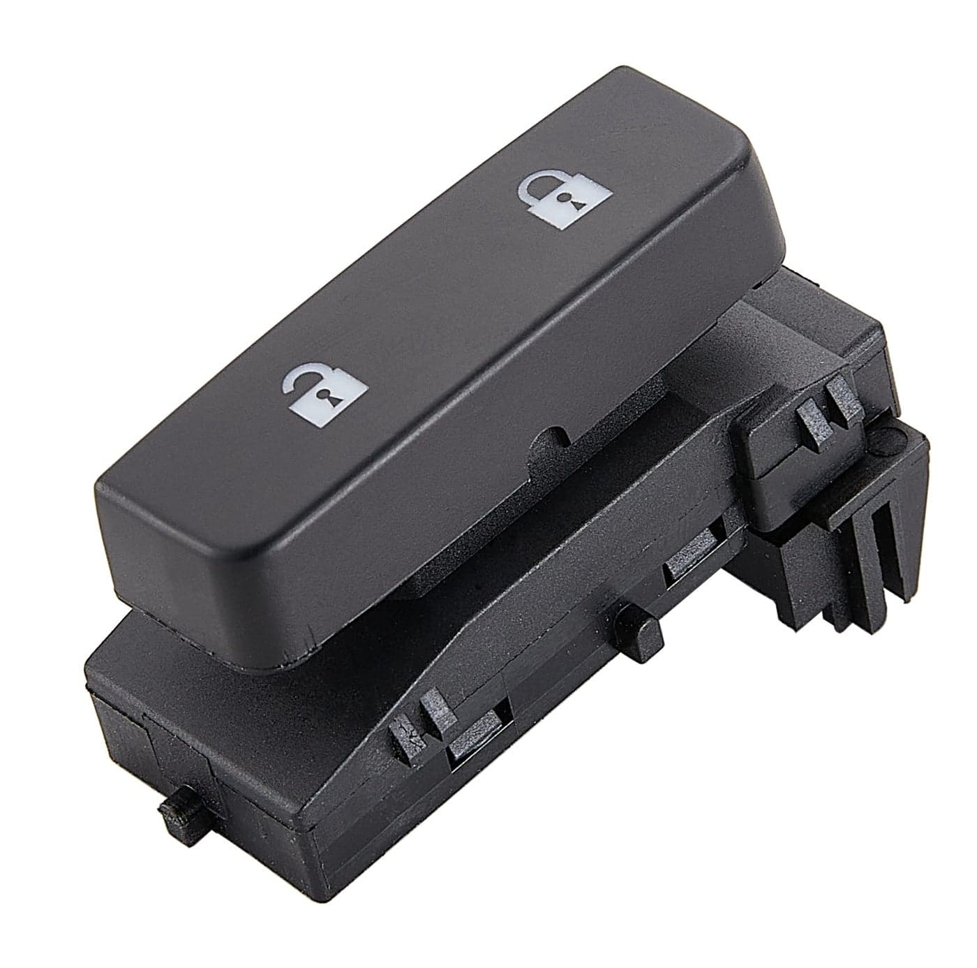 ZAPOSTS Door Lock Switch fits 2007-2014 Chevrolet Silverado 1500 2500HD 3500HD & GMC Sierra 1500 2500HD 3500HD. Push Button, Manual, Black