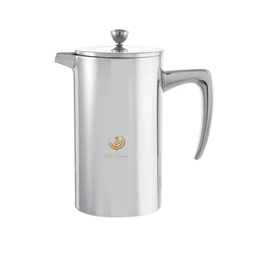 VIA CREMA French Press Coffee Maker Stainless Steel 800ml27oz