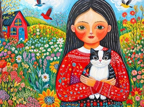 Cross Glory A Garden of Wonders 1000 Piece Jigsaw Puzzle for Adults Vibrant Nature Art Puzzle Challenging Puzzle for Adults EcoFriendly Materials for Puzzle Lovers