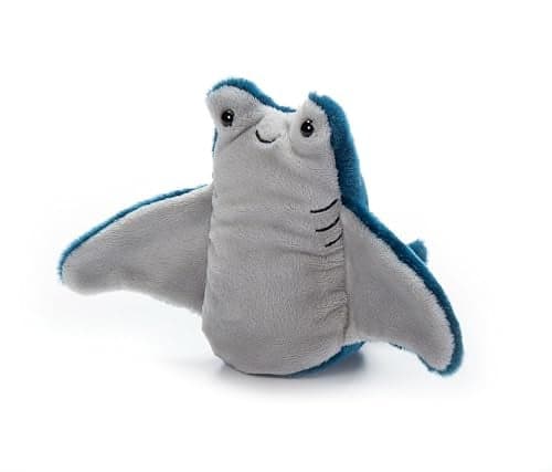 The Petting Zoo Manta Stingray Stuffed Animal Plushie Gifts for Kids Nuggetz Sealife Animals Stingray Plush Toy 6 inches