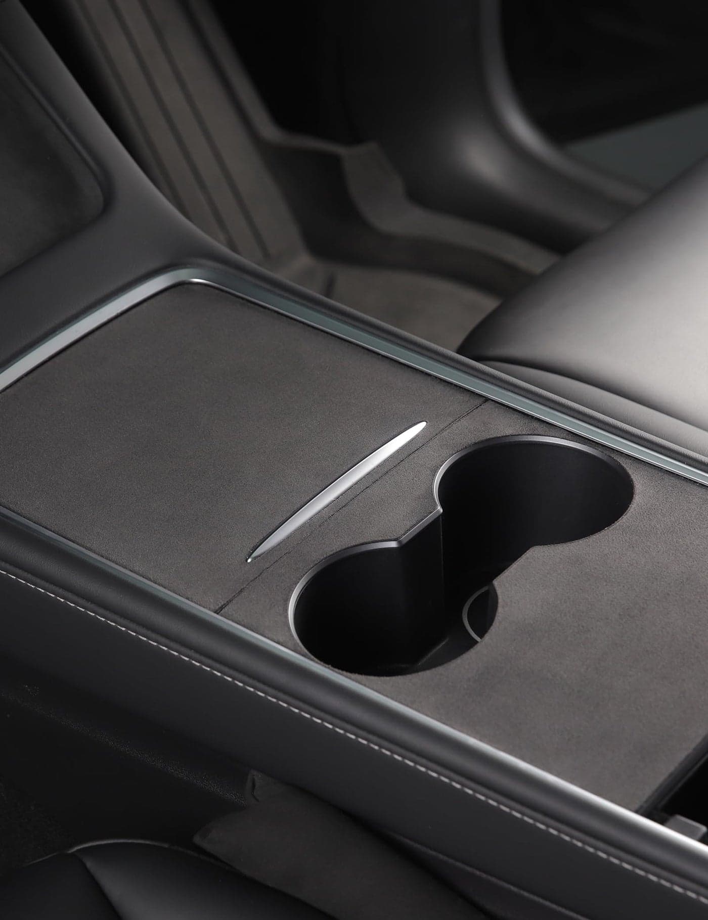 TPARTS Center Console Wrap Kit for Telsa Model 3 20212023 Model Y 20212025 Gen 20 Console PreCut and Premium Suede Cover Tesla Interior Decoration Accessories Suede