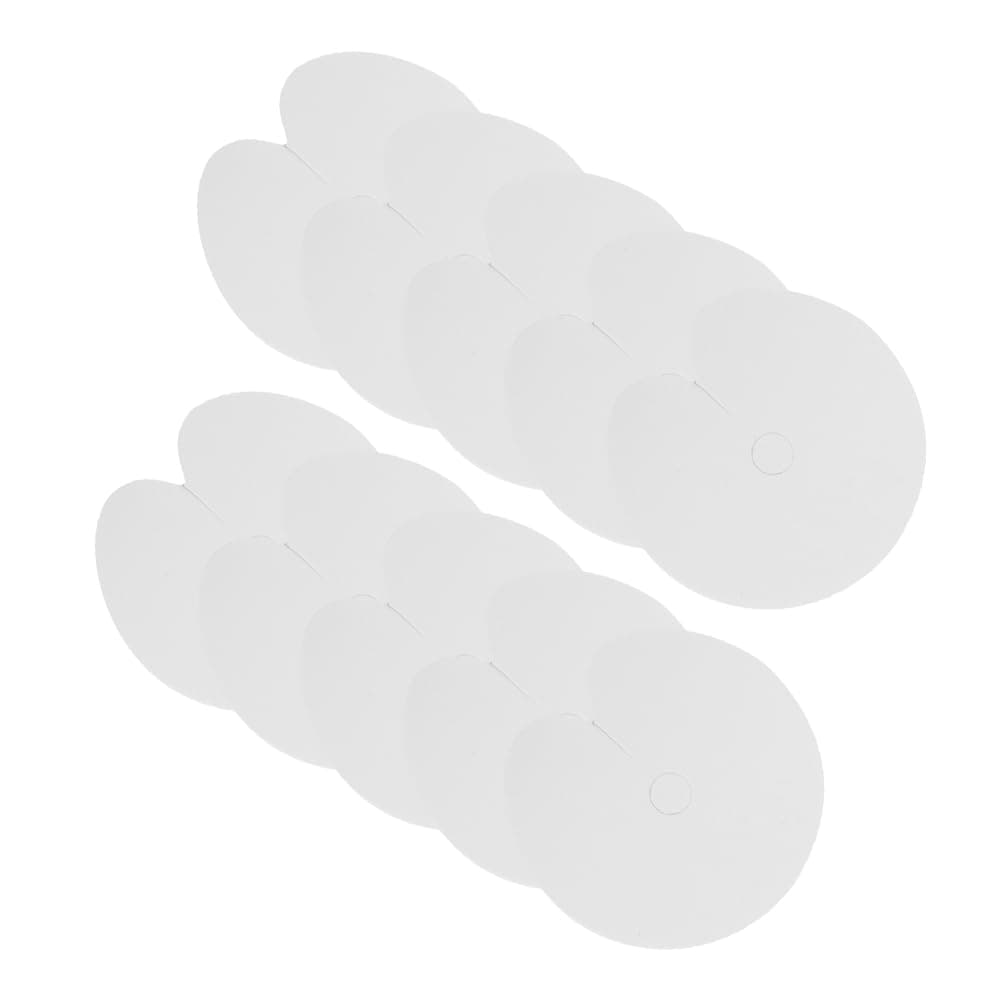 GlamorDove Hair Extensions Heat Protector Shields 10PCS Thick Templates Heat Shield Guards for Hair Extension Bonding Keratin Hair Extension Tools