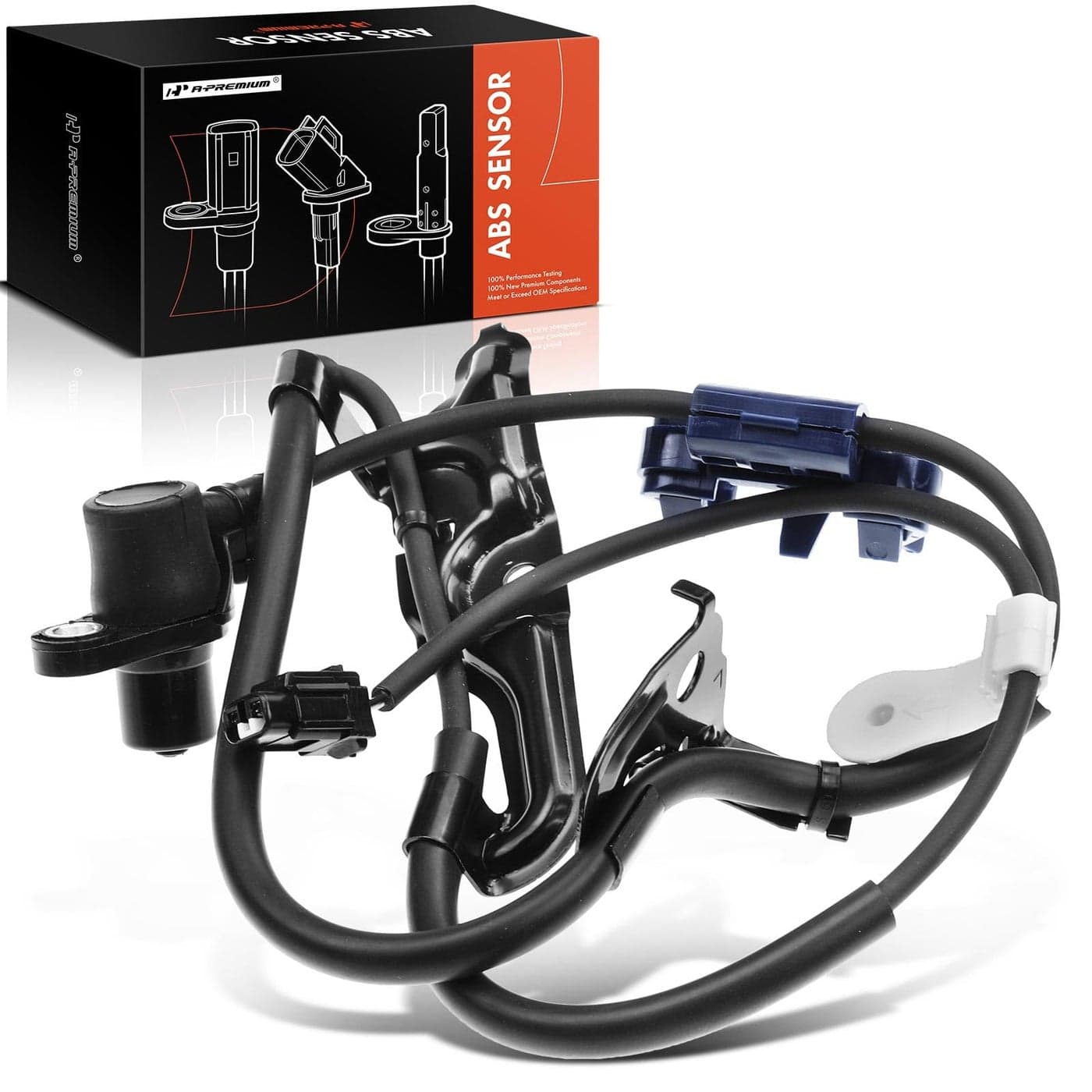 APremium Front Left ABS Wheel Speed Sensor Compatible with Toyota Models Camry 20062011 Avalon 20052012 Front Driver Side Replaces 8954307030 8954307030