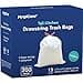 HygiCare 13 Gallon Tall Kichen Trash Bags Unscented 200 Count Drawstring Garbage Bags PreSeparated Ultra Strong Leakproof Sturdy White