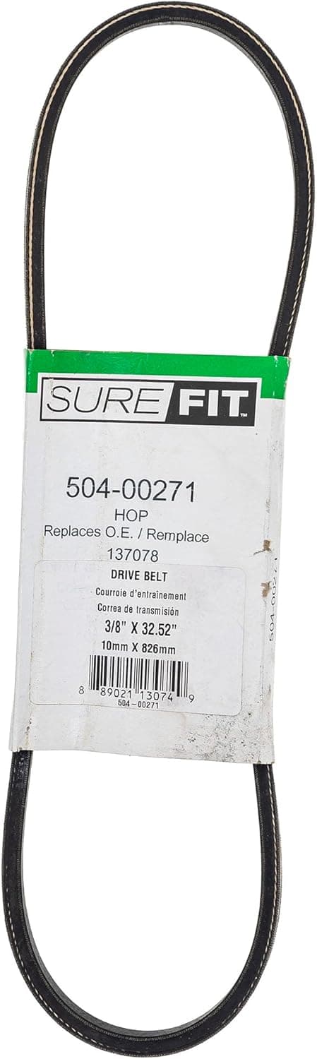 SureFit Drive Belt Replacement for Husqvarna 137078 532137078 56 CS DHS HS SF SFE WalkBehind Mowers 38 X 3252
