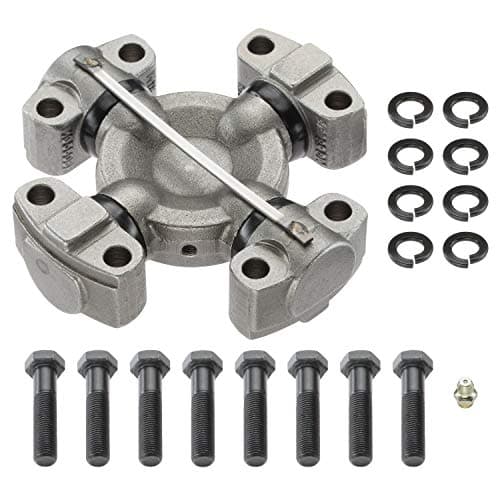 MOOG 905B Greaseable Premium Universal Joint for 905 with 8 3/8"-24 x 1-3/4" Cap Screws & 8 Lock Washers