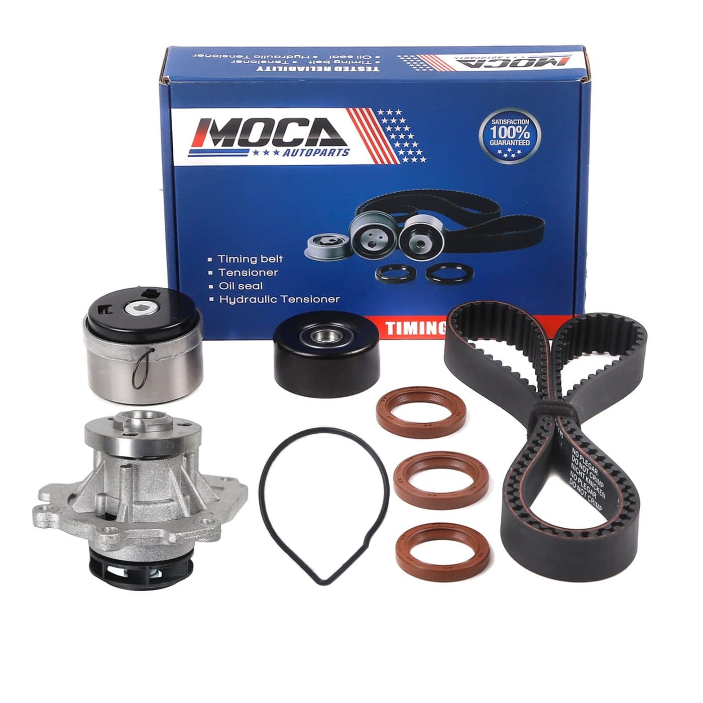 MOCA Timing Belt Kit Water Pump Fit 20092011 for Chevrolet Aveo 16L 20122018 for Chevrolet Sonic 18L 20092010 for Pontiac G3 16L 20082009 for Saturn Astra 18L