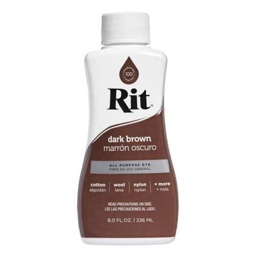 Rit All-Purpose Liquid Dye, Dark Brown
