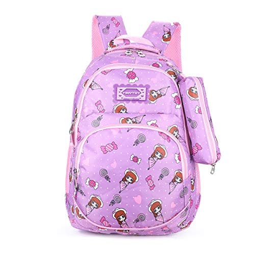 Tinytot 26 Litre, Stylish & Trendy Water Resistant Hi Storage School Collage Travel Backpack Bag with Pencil Pouch, for Girls & Women, 2nd Standard onward, 18 Inch