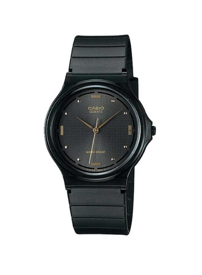 Men Resin Analog Wrist Watch MQ-76-1ALDF - 33 mm - Black