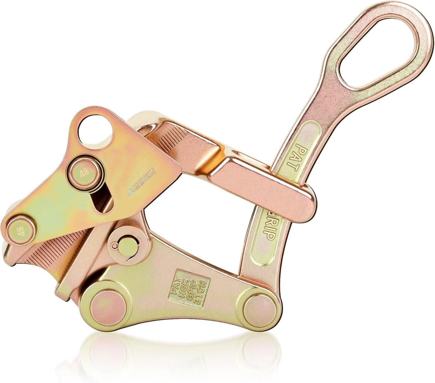 3T Wire Grips Steel Pulling Tool Cable Grip Gripper for Wire Rope Cable Clamp