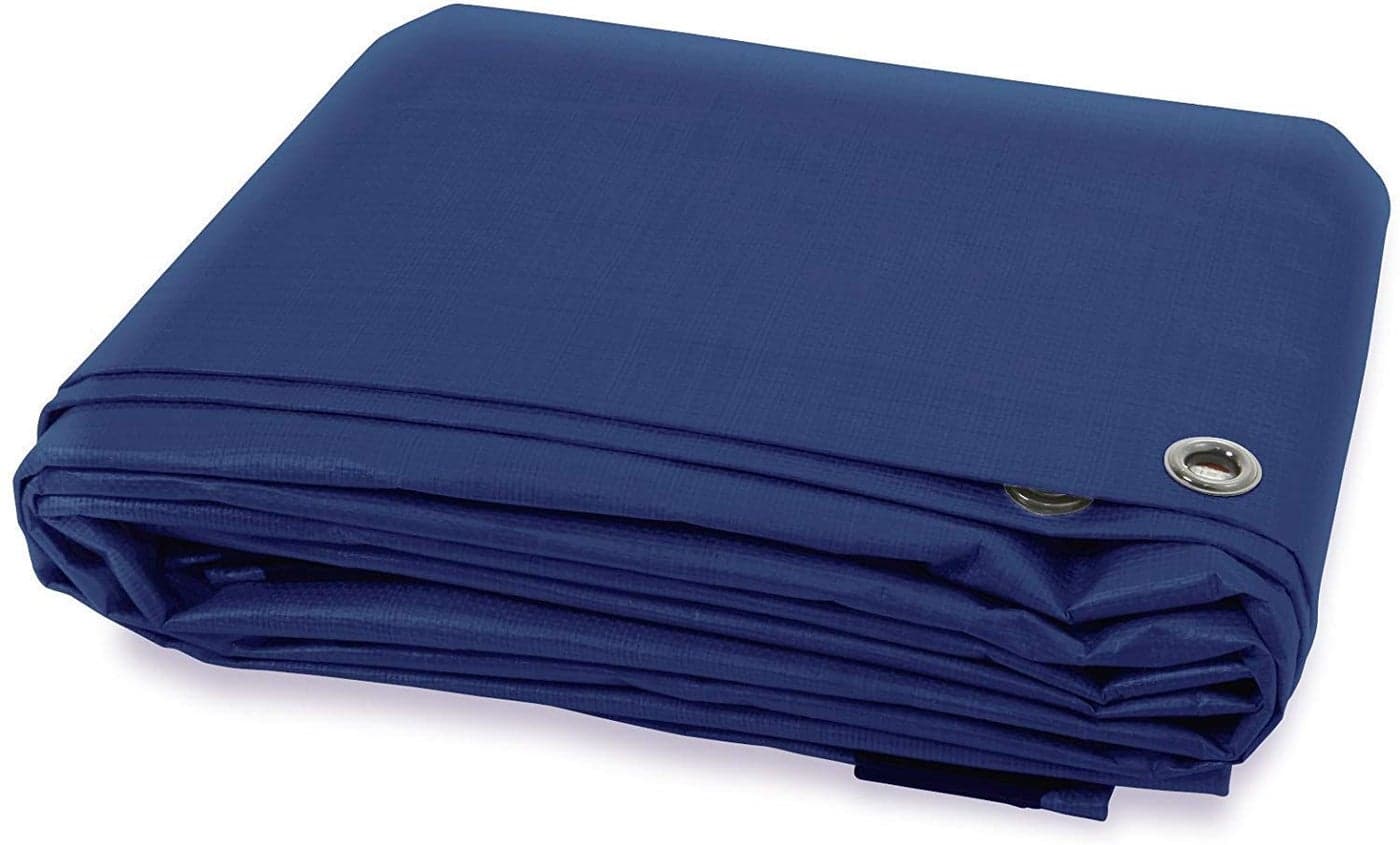 THE BESTSELLERS 1944 Waterproof UV Treated Plastic Extra Strong 200 Microns Tarpaulin 9x12 ft Blue