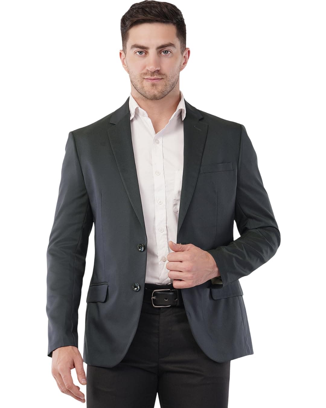 SaintX Men's Formal Blazer | Fully Lined | Slim Fit | Professional Jacket | Premium Business Formal Suit | Office | Wedding | All Purpose