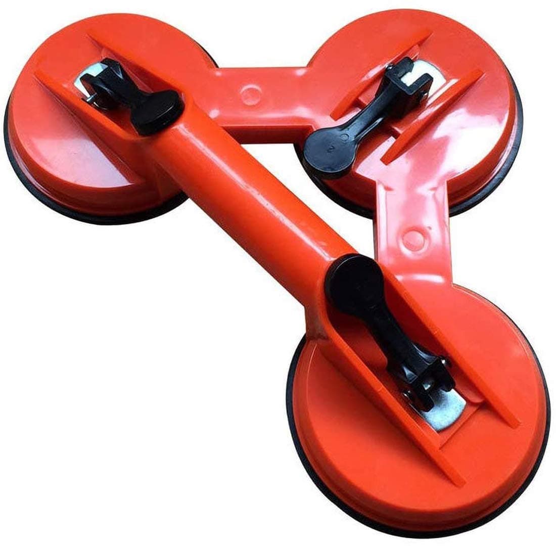 DIY Crafts Pack 2 Pcs, Multi-Colour, Triple Claw Car Dent Puller Sucker Vacuum Suction Cup Tile Extractor Floor Sucker Remove Dents Hail Pits Lifter Carrier (Pack 2 Pcs, Multi-Colour)