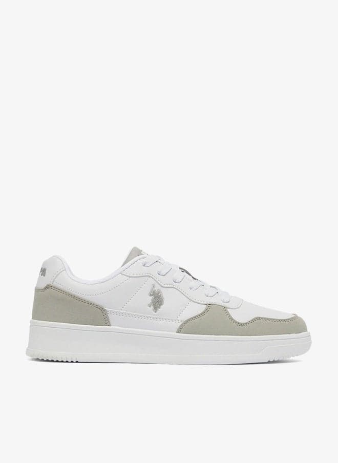 Women's White Low-Top Sneakers - High-Quality Sole for Everyday Look Shoes