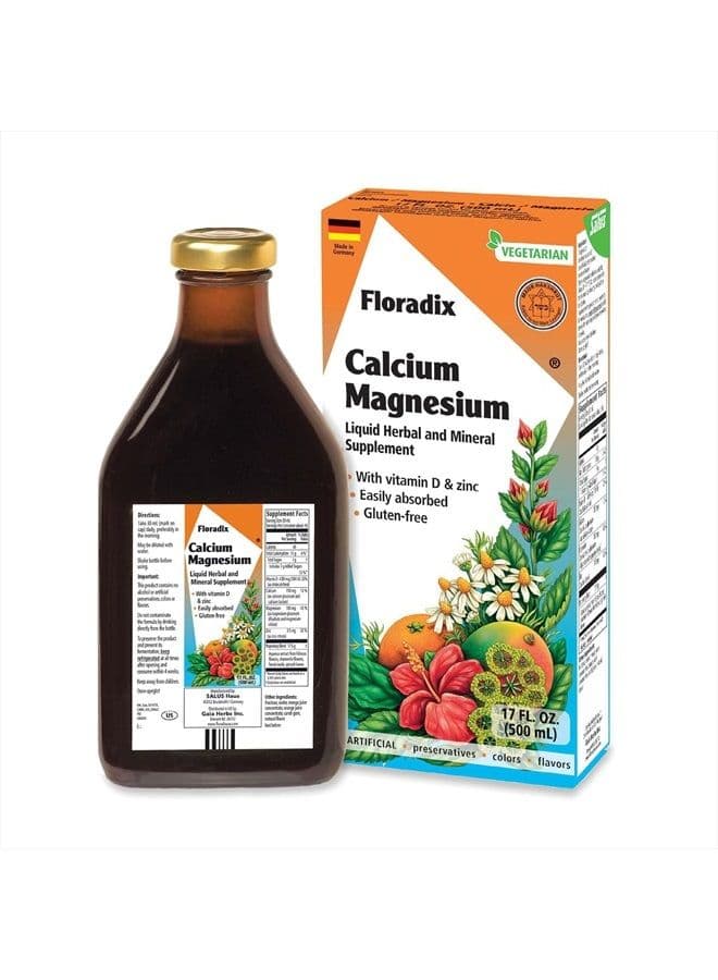 Calcium and Magnesium Liquid Salus 17 oz Liquid