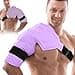 Comfytemp Shoulder Ice Pack Wrap Rotator Cuff Therapy FSA Wearables HSA Eligible Gel Ice Packs for Injuries Reusable Hot Cold Compress Shoulder Brace for Pain Relief Recovery Items Large Purple