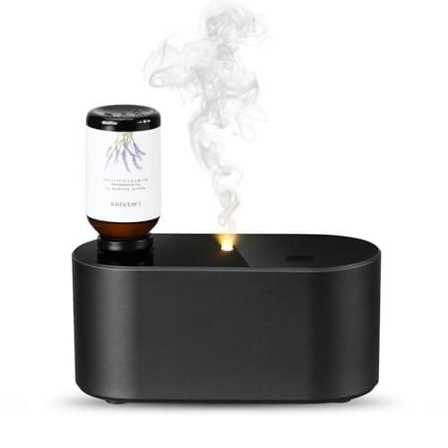 Waterless Diffuser for Home Essential Oil Diffuser Aromatherapy Diffuser Portable Scent Diffusers 3 Mist Modes Cycle Start for Bedroom Office Studio 350700 sq ft Black