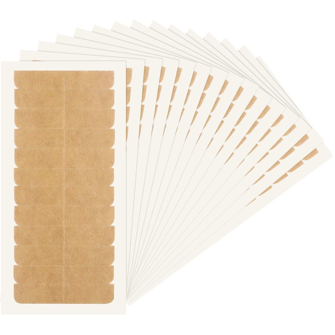 Blulu 360 Pcs Hair Extension Tape Tabs Bulk Double Sided Strong Adhesive Hair Tape in Extension Replacement Wig Strip Waterproof Beauty Tool for Lace Wigs Toupee Hairpiece SuppliesNude Color
