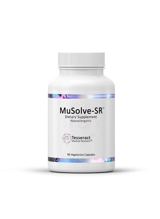 , MuSolve SR Respiratory Health Supplement, Hypoallergenic, 300mg, 90 Capsules