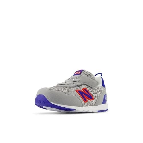 New Balance Kids 515 V1 New-b Hook and Loop Sneaker, Raincloud/Team Royal, 6 US Unisex Toddler