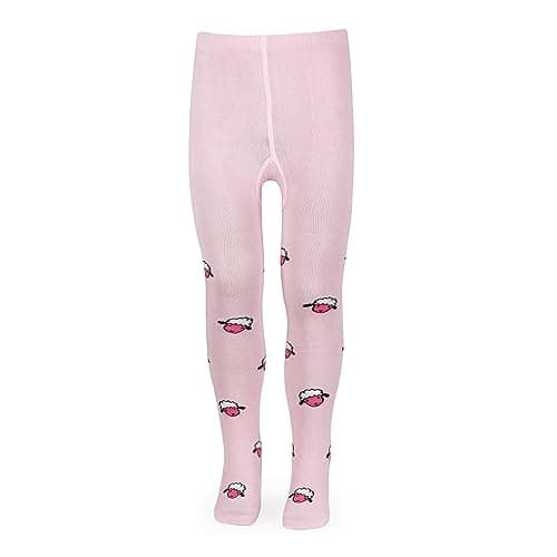 Bonjour Cute & Cozy Fancy Baby Tights|| Unisex Baby Tight||Pajami for babies|| Stockings for Kids || Cotton Printed Pajami|| Tights for Baby Girls & Baby Boys - BABY PINK