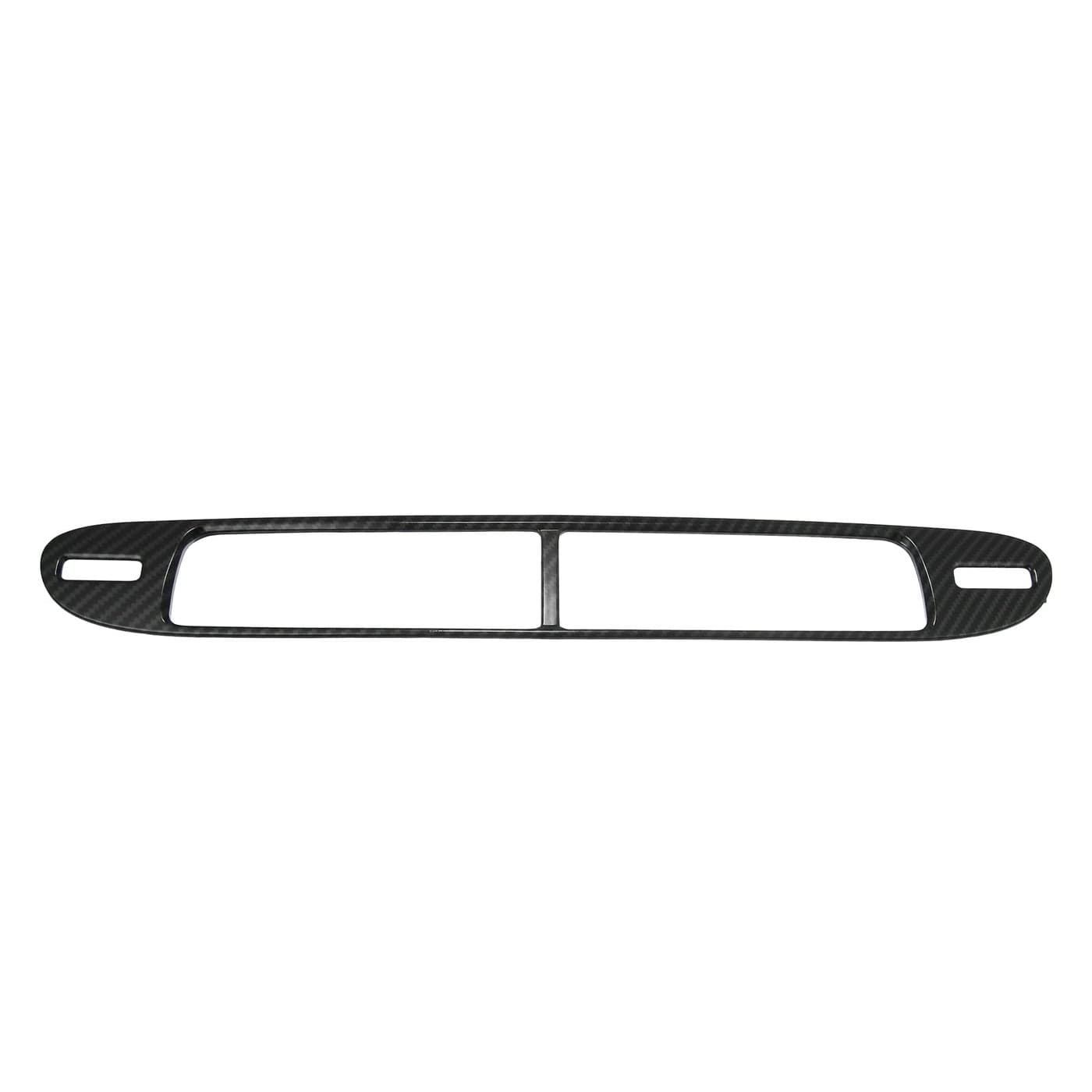 X AUTOHAUX Black Carbon Fiber Pattern Center Console Dashboard Air Conditioner AC Outlet Vent Cover Trim Interior Accessories for Chevrolet Camaro 20102015
