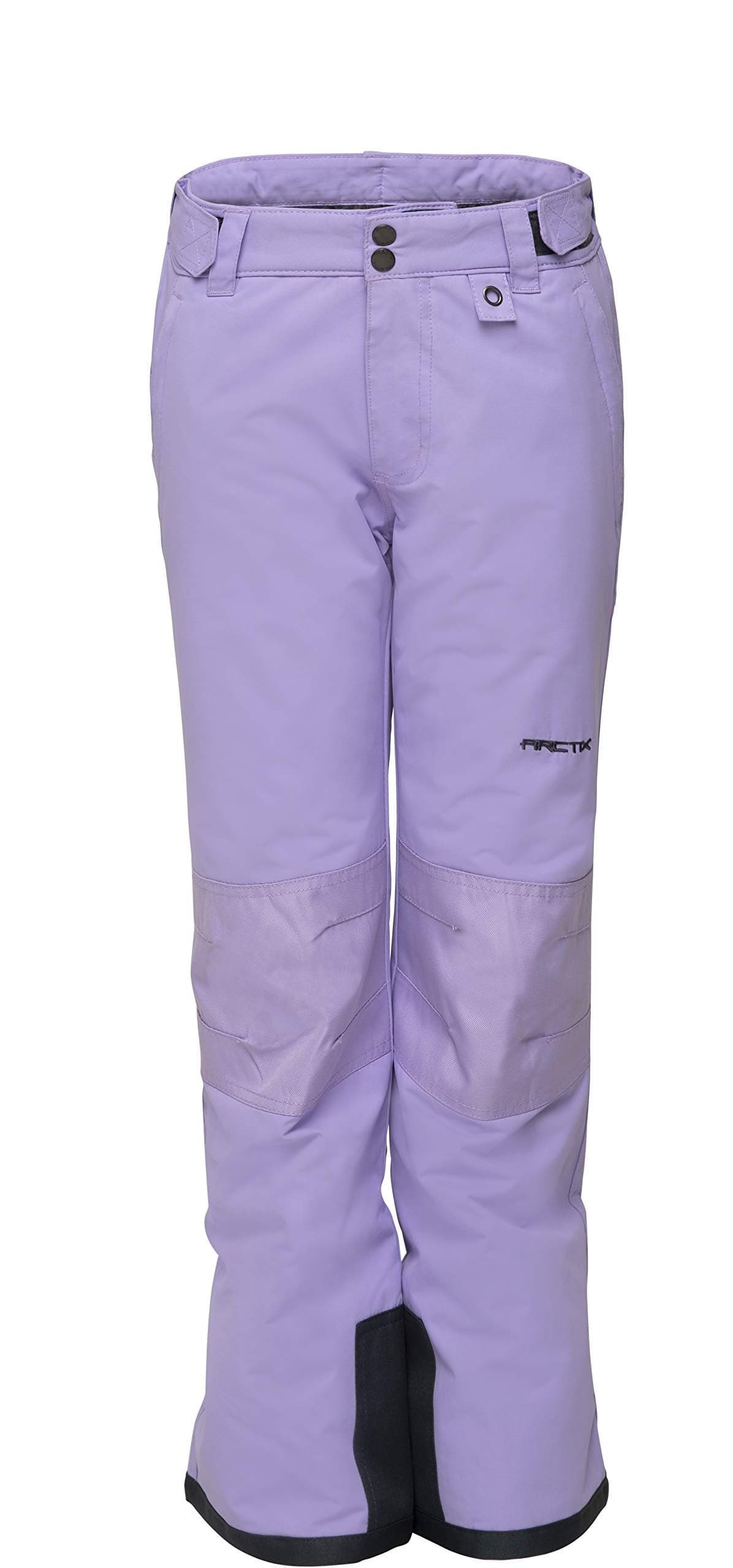 Arctix Kids Snow Pants with Reinforced Knees and Seat Lilac Small