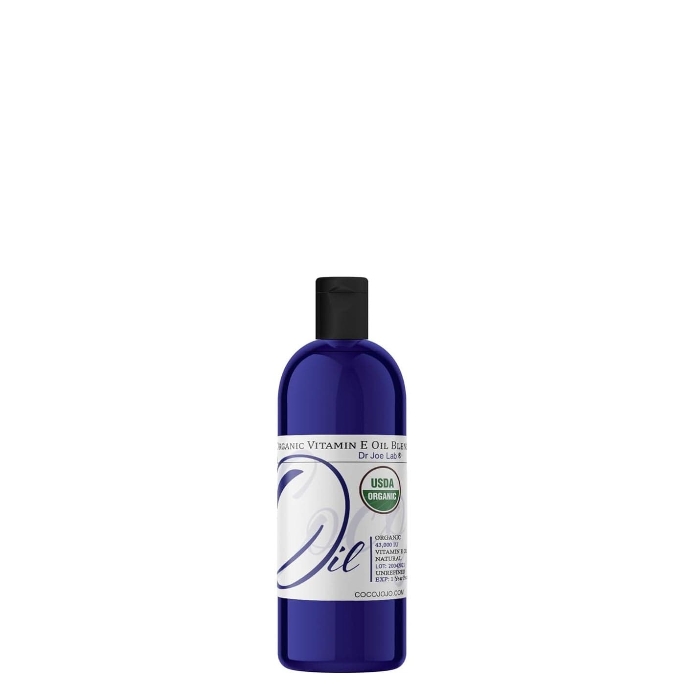 Dr Joe Lab Vitamin E Oil for Skin Organic Vitamin E Oil for Hair Face Liquid Vitamin E Vitamin E Body Oil 100 Pure Natural Cold Pressed Unrefined Moisturizes Nourishes Non GMO 2 Oz
