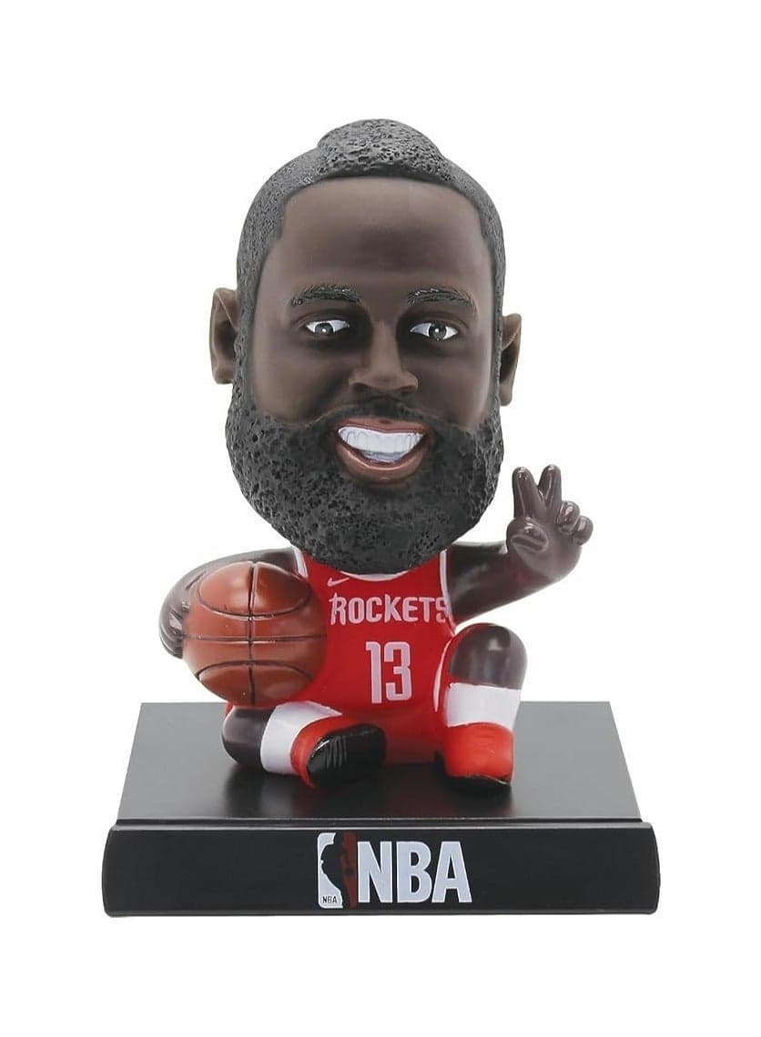 Basketball Super hero Bobble Head-Car Dashboard Phone Holder -0ffice Workstation Desk Table Top Action Figure Gift for Kids Children Friends (James Harden)