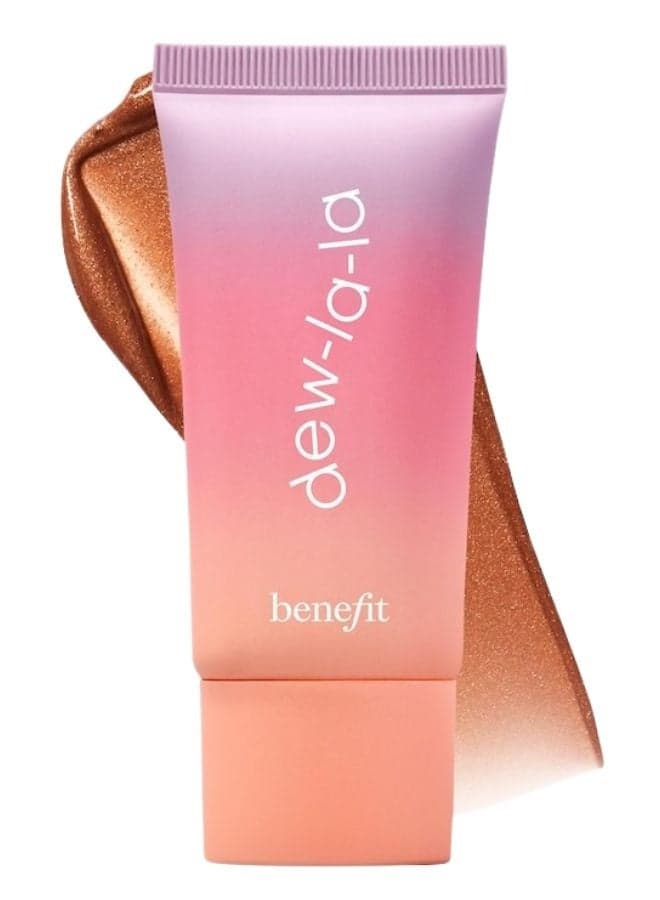 Benefit Cosmetics Dew-La-La All-Over Glow Liquid Highlighter — Lumi (Tan/Deep), 25 mL / 0.85 fl oz