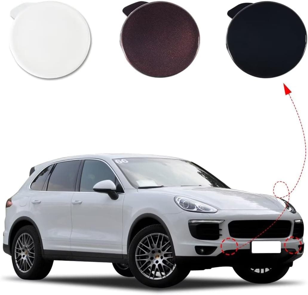 CZShiYue Front Bumper Tow Hook Cover for Porsche Cayenne