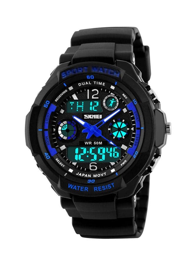 Boys' Casual Analog Digital Watch 1060 - 42 mm - Black