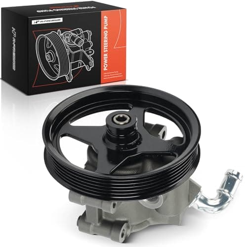 A-Premium Power Steering Pump, with Pulley, Compatible with Ford F-150 1997-2003, F-150 Heritage 2004, F-250 1997-1999, Expedition 2001-2002, Crown Victoria 1999-2002 & Mercury Grand Marquis