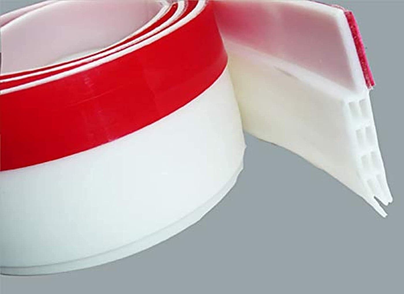 Stick&Seal 50 mm Wide, Under Door Sweep Weather Stripping Door Bottom Seal Strip Door Draft Stopper (White, 1 Meter)