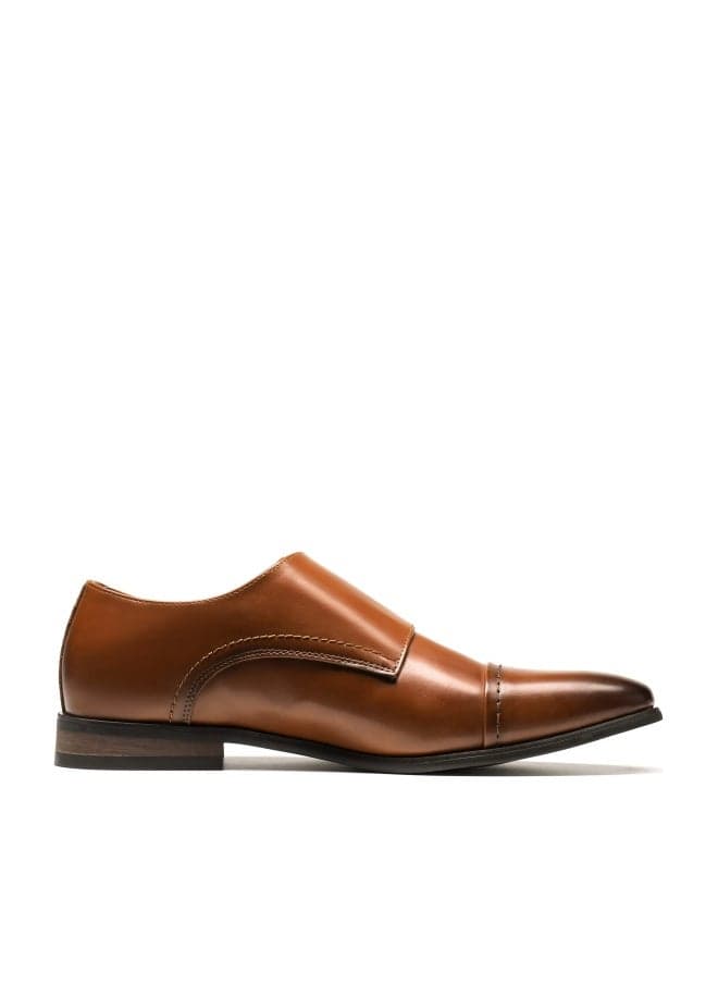 Bruno Marc Men's Dress Loafer Shoes Monk Strap Slip On Loafers Camel Size 11 M US Hutchingson_2