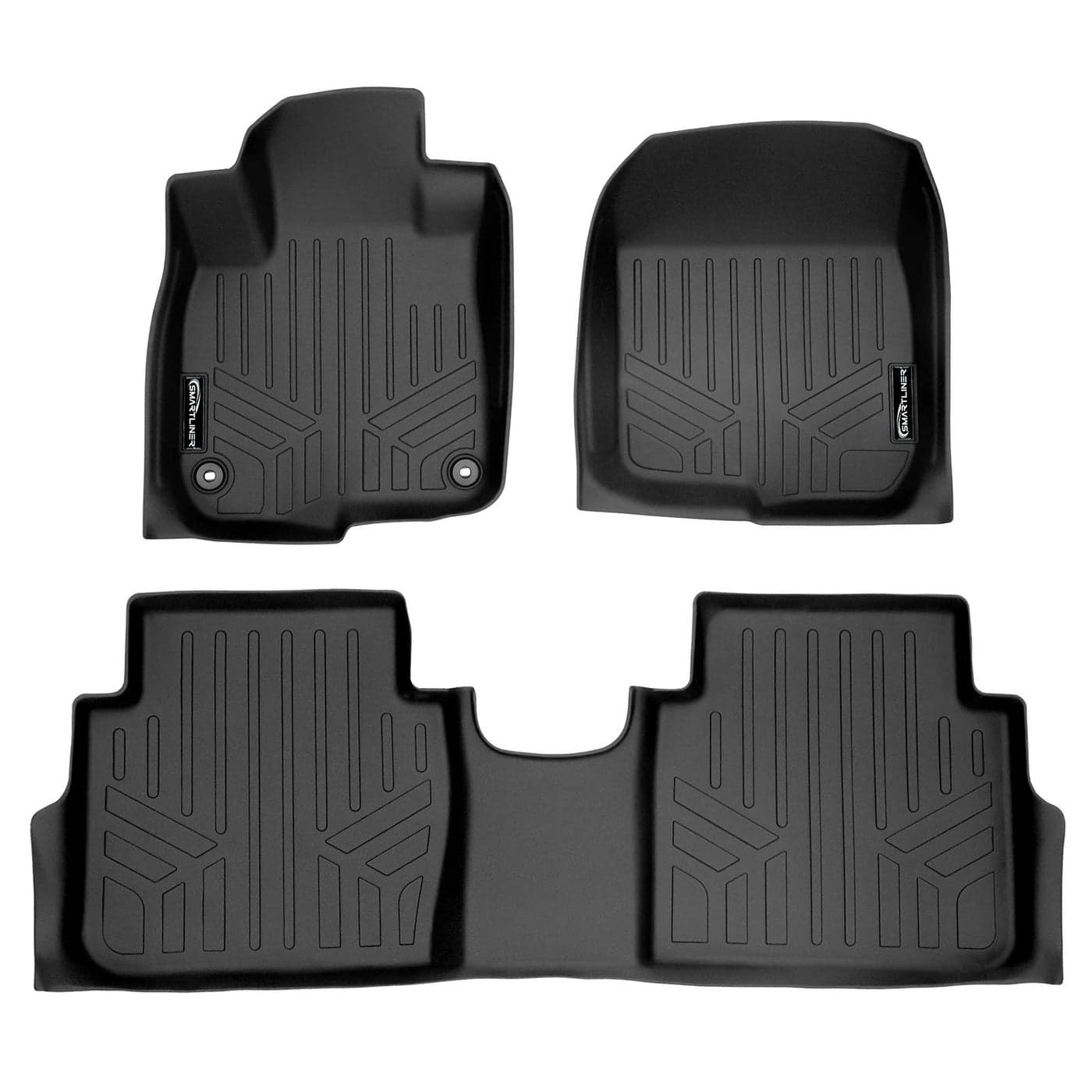 MAXLINER Custom Fit Floor Mats 2 Row Liner Set Compatible with 20172022 Honda CRV