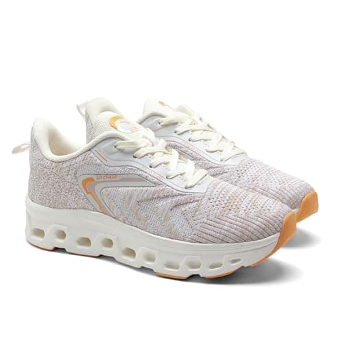 ASIAN Powerplay-28 Running Shoes for Men | Memory Foam Lightweight Shoes with Air Coil Sole Technology | Ideal for Running, Training