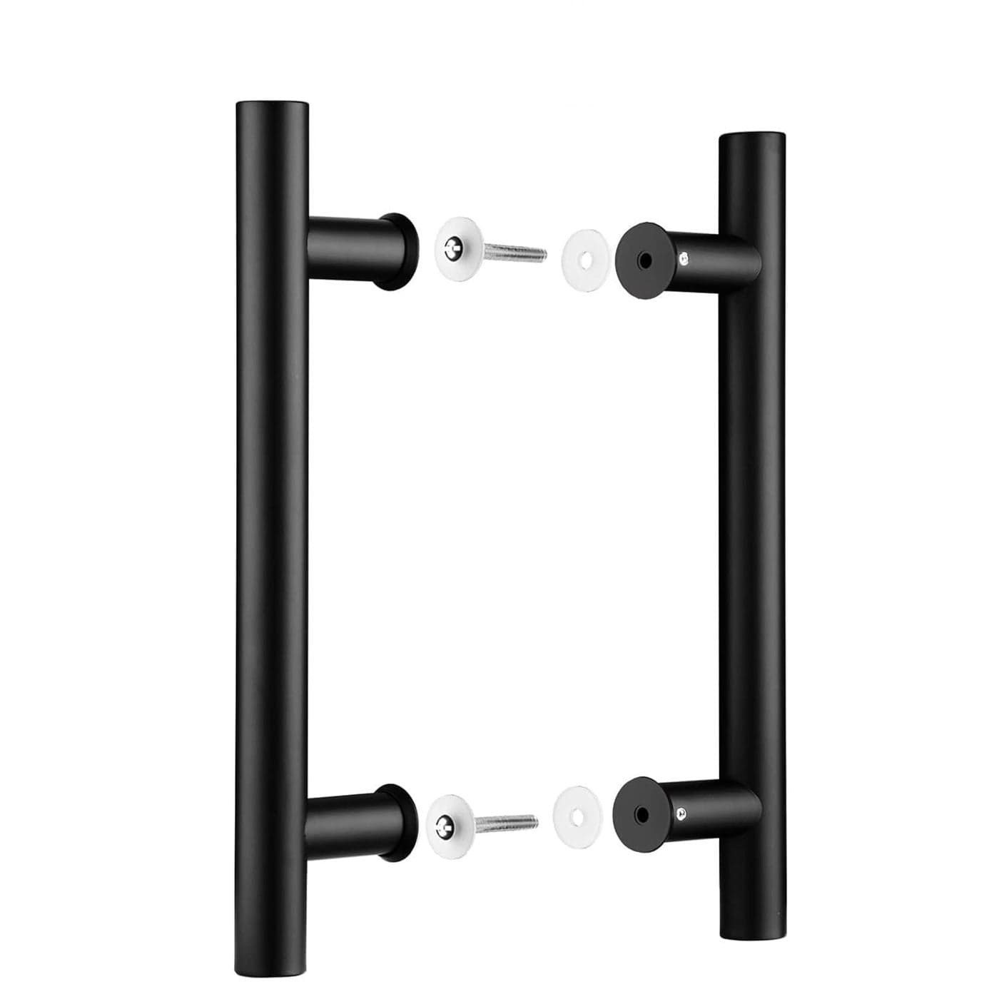 Pull Handle 12 inch Pull Door Handle for Glass and Wooden Doors 300 mm Pull Handles for All The Doors of HouseOfficeHotels 1 Matte Black