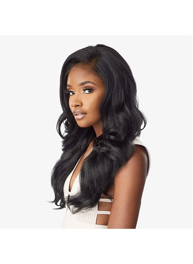 WHAT LACE 13x6 Wigs - Cloud 9 Synthetic Hair Hand Tied Natural Preplucked Hairline Illusion Lace Frontal Lacewig -Whatlace ADANNA (FLAMBOYAGEBLONDE)