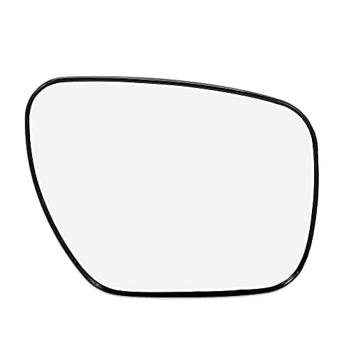 X AUTOHAUX Car Rear View Mirror Glass Replacement with Backing Plate Heated Right Passenger Side for Mazda 5 CX-7 CX-9