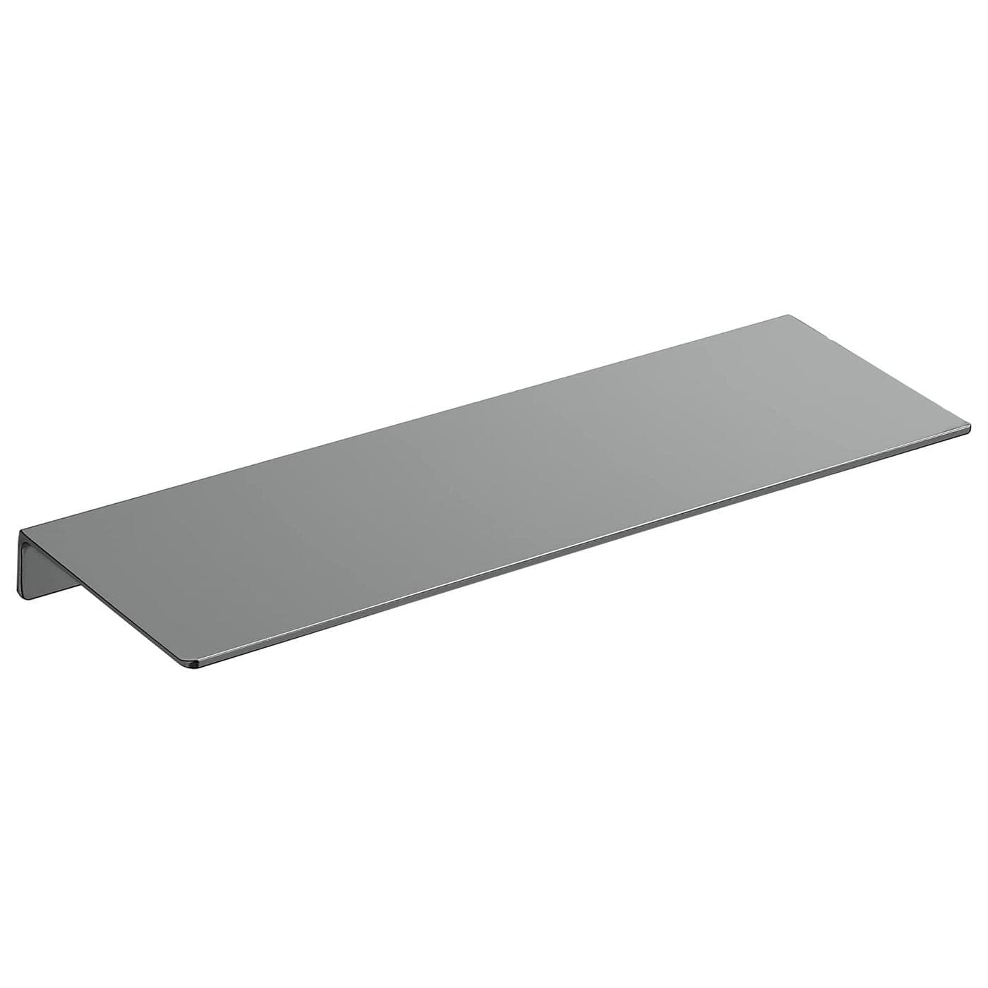 Danpoo Metal Wall Shelf Small Floating Shelf Bathroom Wall Shelf 16 Display Shelves for Wall Storage Grey
