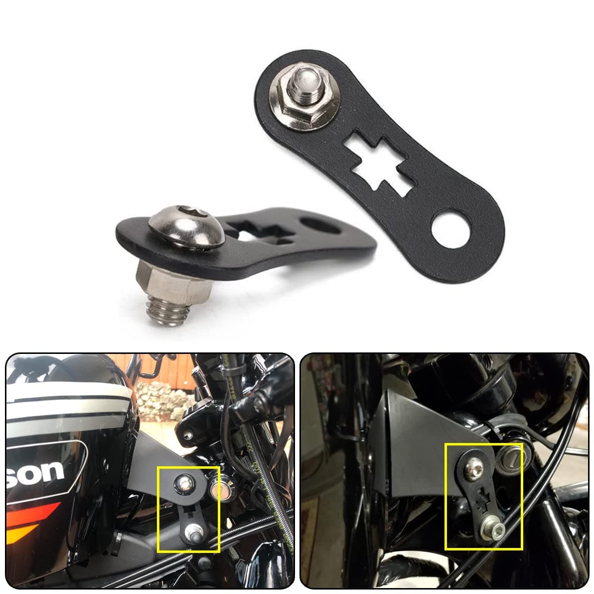 Bentolin 178 inch Gas Tank Lift Riser Kit For Harley Sportster Iron 48 72 XL883 XL1200 19952017