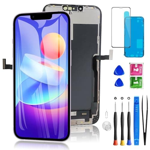 for iPhone 13 Pro Max Screen Replacement 67 Inch 3D Touch LCD Display for A2484 A2641 A2644 A2645 A2643 with Repair Tools KitWaterproof Frame Adhesive StickerScreen Tempered Protector